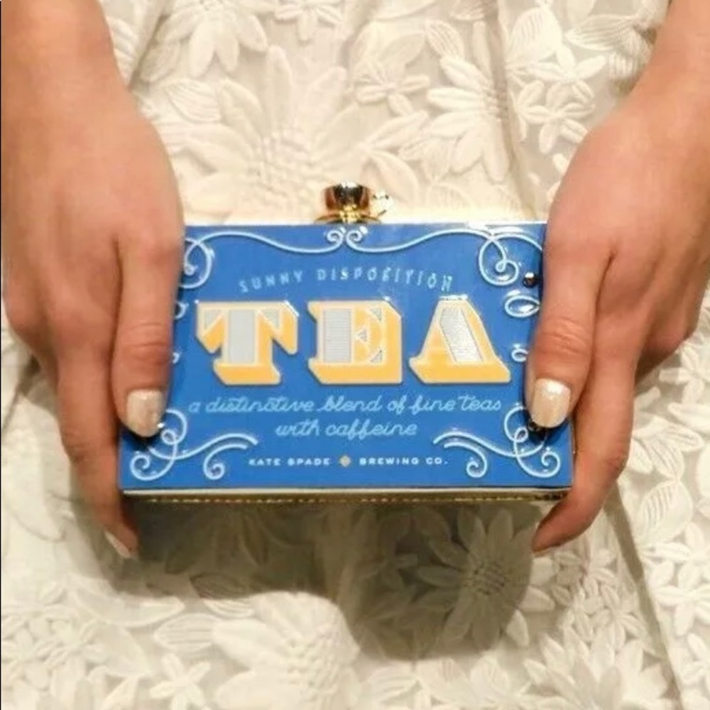 ISO Kate Spade Down the Rabbit Hole Tea Clutch